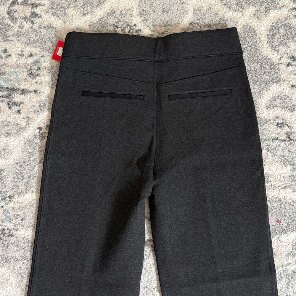 Spanx The Perfect Pant Hi-Rise Flare in Charcoal Heather - Picture 7 of 8